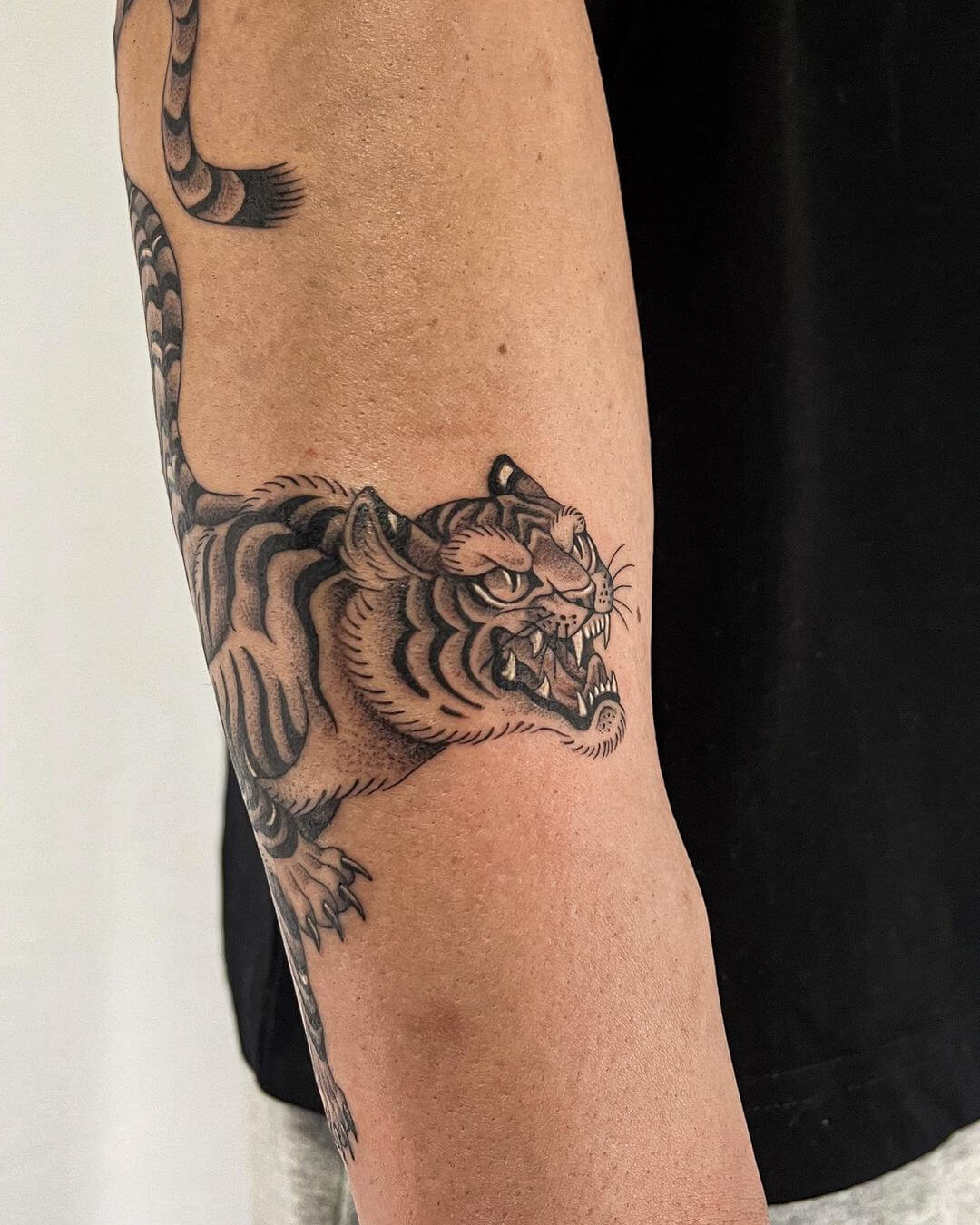 tatuaggio tigre cinese