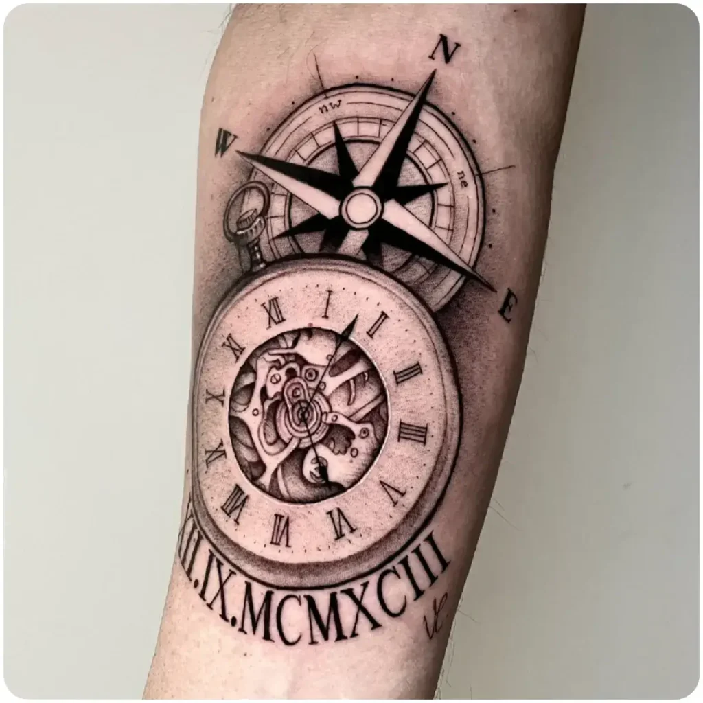 Significato Tatuaggio Bussola 97 Idee A Cui Ispirarsi 2023 