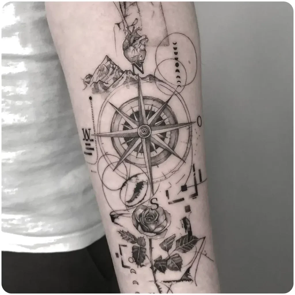 Significato Tatuaggio Bussola 97 Idee A Cui Ispirarsi 2023 