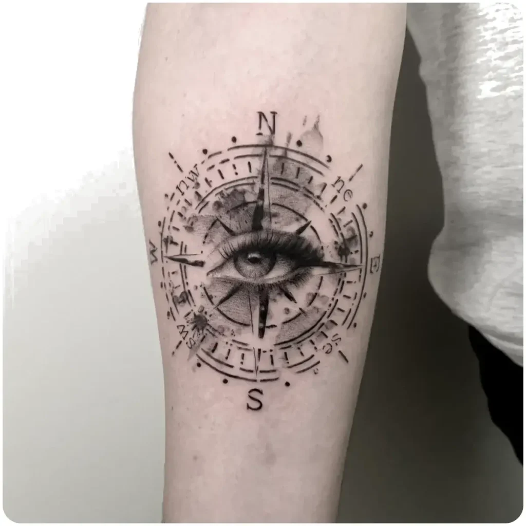 Significato Tatuaggio Bussola 97 Idee A Cui Ispirarsi 2023 