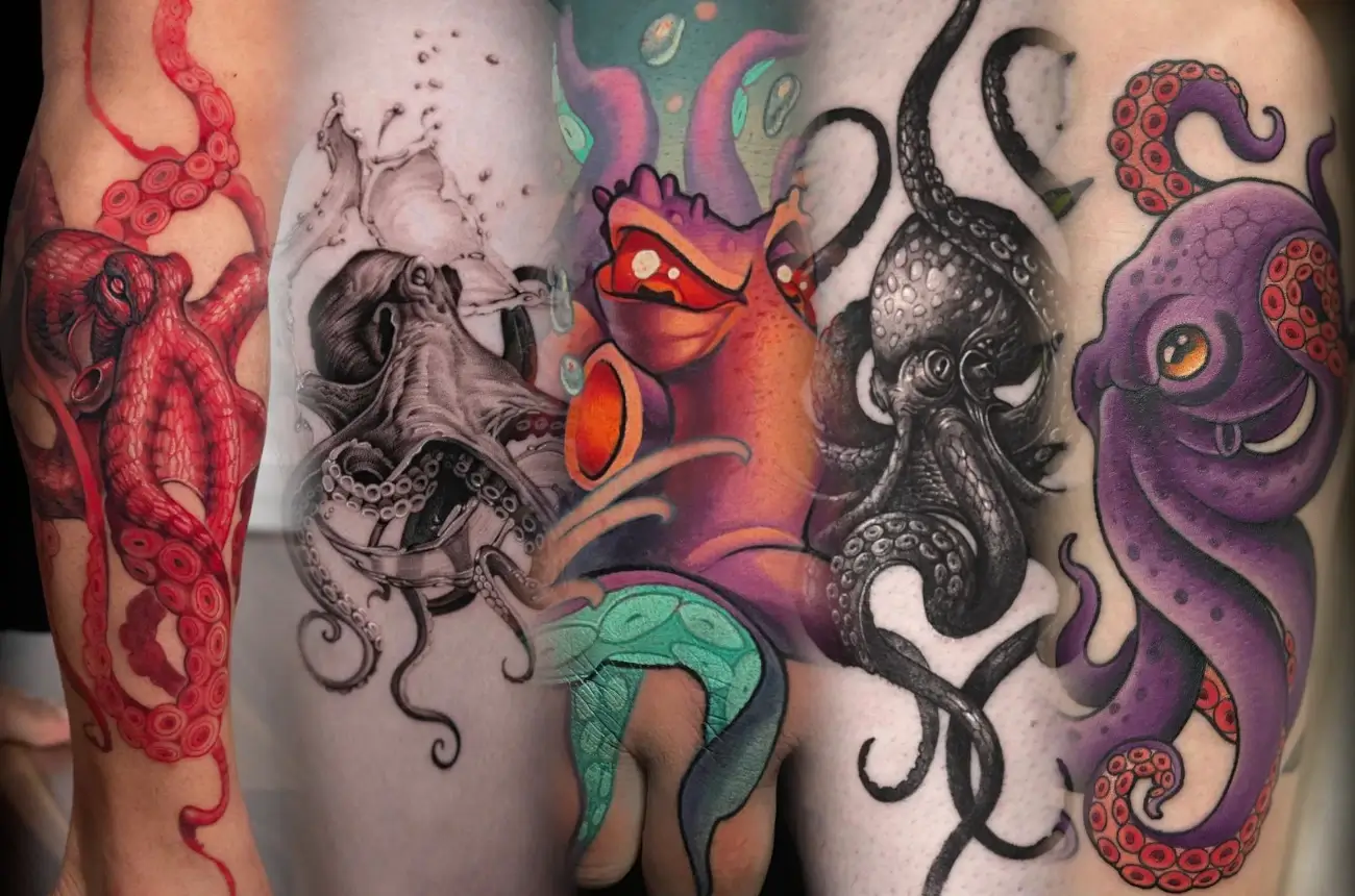 Significato Tatuaggio Polpo: 39 Idee Introvabili (2023)