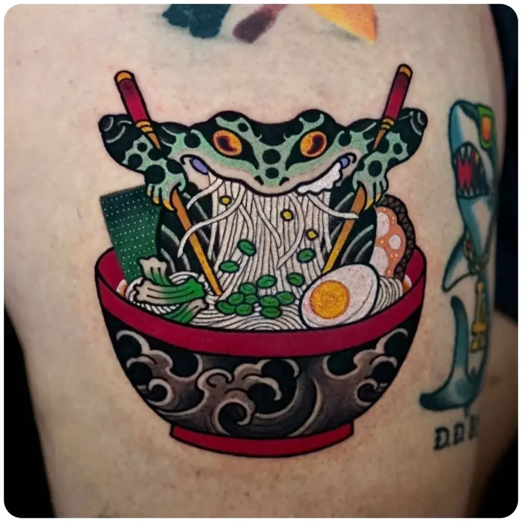 tatuaggio rana giapponese